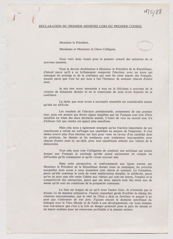Discours