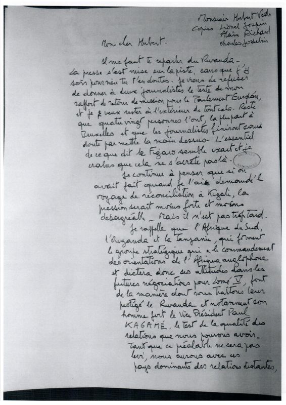 Notes et correspondances