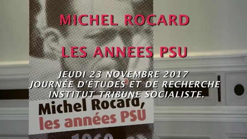 Michel Rocard, les années PSU